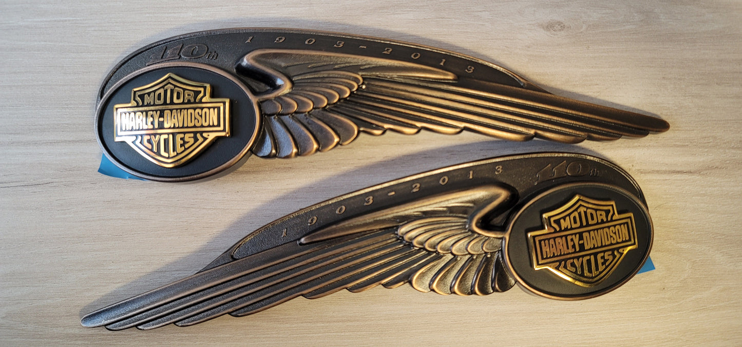 Geniune H-D 110th Anniversary Emblems
